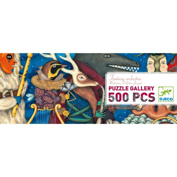 Művész puzzle - Fantasztikus zenekar, 500 db-os - Fantasy Orchestra Művész puzzle - Fantasztikus zenekar, 500 db-os - Fantasy Orchestra
