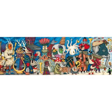   Művész puzzle - Fantasztikus zenekar, 500 db-os - Fantasy Orchestra