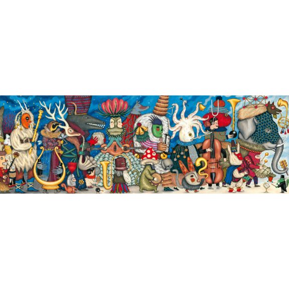 Művész puzzle - Fantasztikus zenekar, 500 db-os - Fantasy Orchestra Művész puzzle - Fantasztikus zenekar, 500 db-os - Fantasy Orchestra
