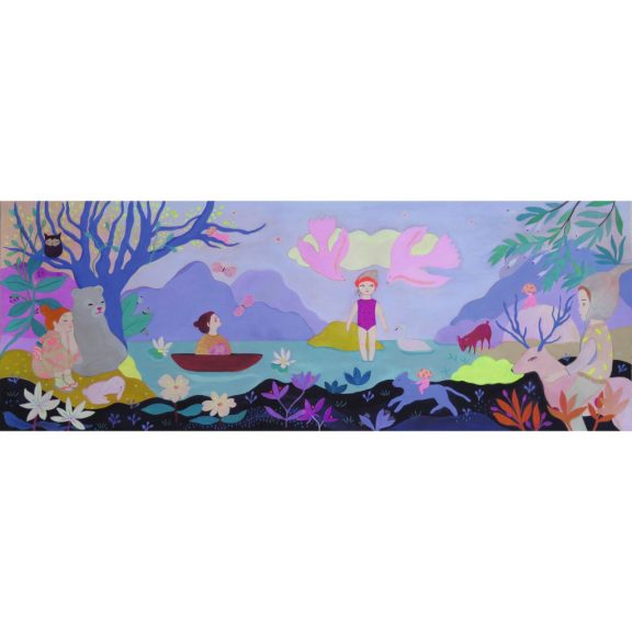 Művész puzzle - Gyermekek tava - Children's lake Művész puzzle - Gyermekek tava - Children's lake