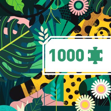 Művész puzzle - Leopárd, 1000 db-os - Leopard
