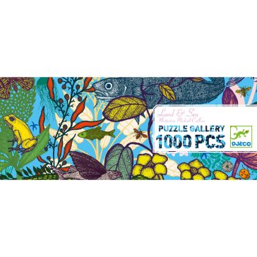   Művész puzzle - Föld és tenger, 1000 db-os - Land and Sea