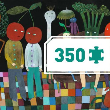 Művész puzzle - Padlizsán lecsó, 350 db-os - Caponata