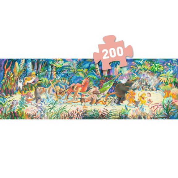 Művész puzzle - Erdei zenekar, 200 db-os - Woods music Band Művész puzzle - Erdei zenekar, 200 db-os - Woods music Band