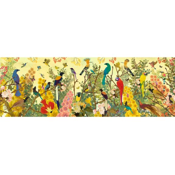 Djeco Művész puzzle - Békés madarak, 1000 db-os - Peaceful birds Djeco Művész puzzle - Békés madarak, 1000 db-os - Peaceful birds
