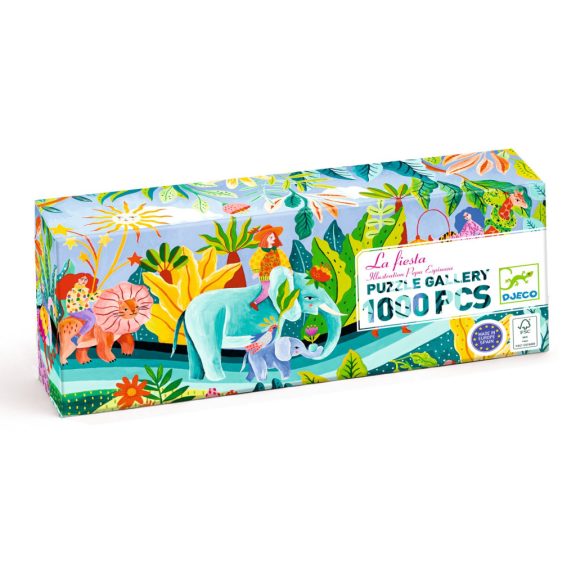 Djeco Művész puzzle - Parádé, 1000 db-os - La fiesta Djeco Művész puzzle - Parádé, 1000 db-os - La fiesta