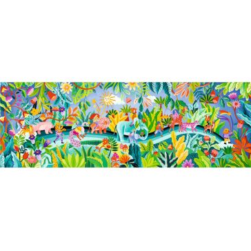 Djeco Művész puzzle - Parádé, 1000 db-os - La fiesta