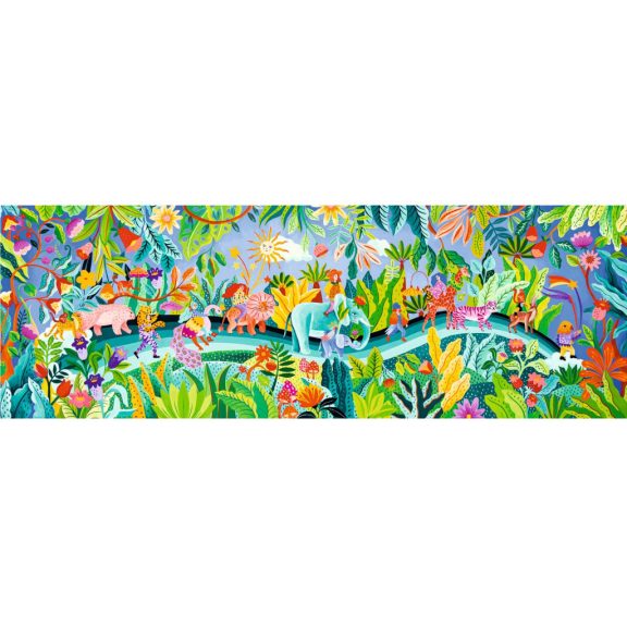 Djeco Művész puzzle - Parádé, 1000 db-os - La fiesta Djeco Művész puzzle - Parádé, 1000 db-os - La fiesta