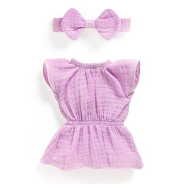   Játékbaba kiegészítő, babaruha - Ibolya - Outfit Violette