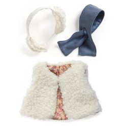   Djeco Játékbaba kiegészítő, babaruha - Bundás - Outfit Moumoute