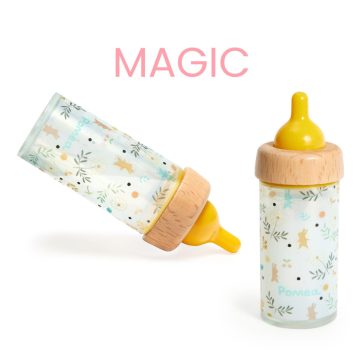   Játékbaba kiegészítő, babaetetés - Varázs cumisüveg - Magic feeding bottle