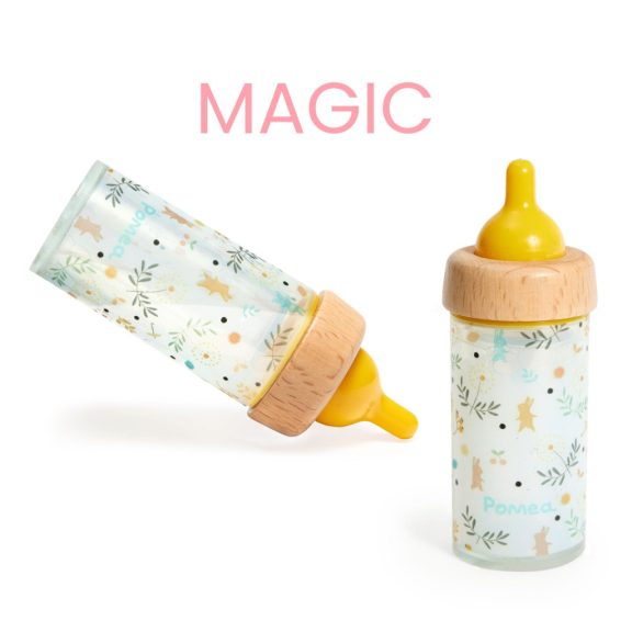 Játékbaba kiegészítő, babaetetés - Varázs cumisüveg - Magic feeding bottle