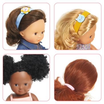   Játékbaba kiegészítő, szépítkezés - Baba fodrászkészlet - Hairdressing set