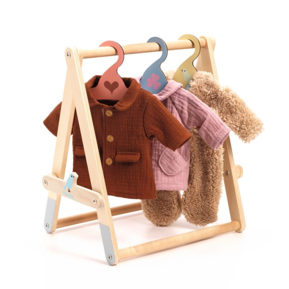 Ruhafogas 3 vállfával - Clothes Rack and 3 hangers