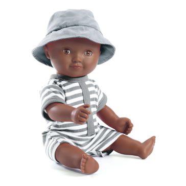 Játékbaba, fürdethető - Samu, 32 cm - Baby Samra