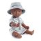 Játékbaba, fürdethető - Samu, 32 cm - Baby Samra