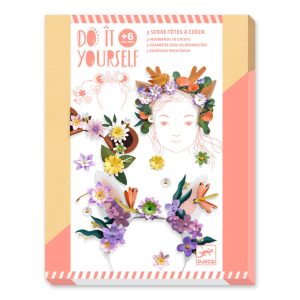 Djeco Csináld magad! - Virágos hajdíszek - Flower friends