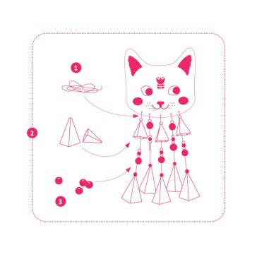 Készítsd magad! - Kitty szélcsengő - Kitty 
