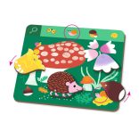 Djeco Fejlesztő játék, megfigyelés - Keress és pörgess, Állatok - Eduludo Obs Animo