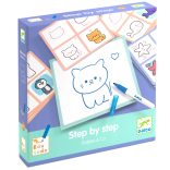 Djeco Rajzolás lépésről lépésre - Állatkölykök - Eduludo Step by step Babies and Co