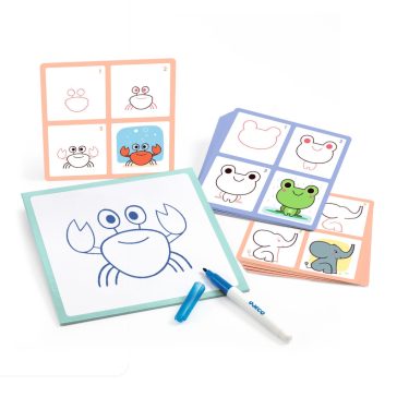   Rajzolás lépésről lépésre - Állatkölykök - Eduludo Step by step Babies and Co