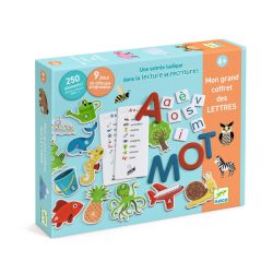   Djeco Fejlesztő játék - Csak Francia nyelvre - Grand coffret Lettres