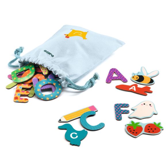 Djeco Fejlesztő játék - Csak Francia nyelvre - Eduludo - Lettres