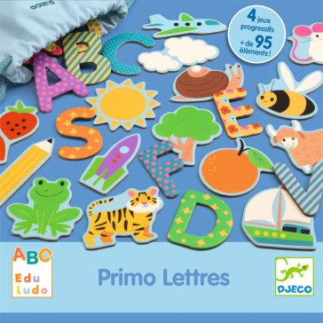   Fejlesztő játék - Csak Francia nyelvre - Eduludo - Lettres
