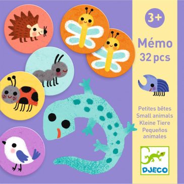 Memóriajáték - Kicsi állatok - Memo Small animals