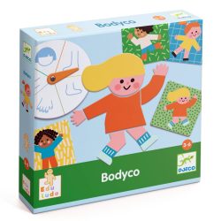 Djeco Fejlesztő játék - Testrészek, bingó - Bodyco