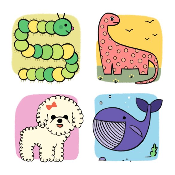 Djeco Rajzolás lépésről lépésre - Mintázat - Eduludo Step by Step Lama and Co