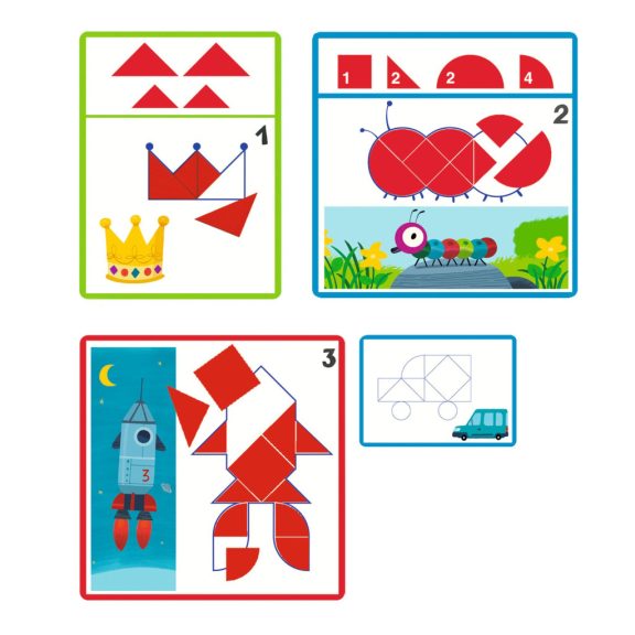 Fejlesztő játék - Alakzatok és formák - Eduludo Shapes