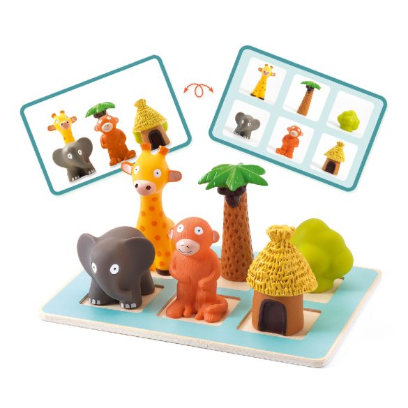 Djeco Fejlesztő játék - Mi a helyzet? - Spacio Eduludo