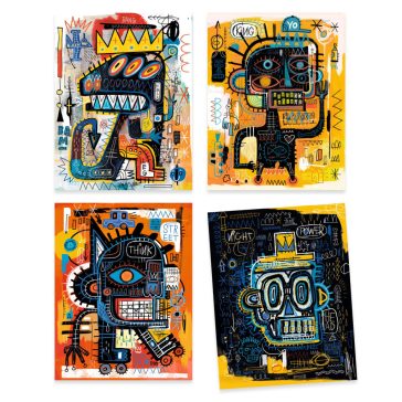   Djeco Művészeti műhely - Brooklyn - Inspired by Jean-Michel BASQUIAT