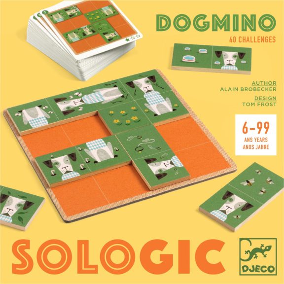 Logikai játék - Kutyagoló - Dogmino