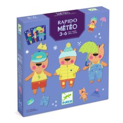 Djeco Társasjáték - Öltözz Teó!  - Rapido Meteo