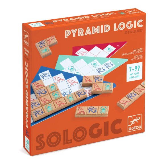 Logikai játék - Piramis - Pyramid Logic Logikai játék - Piramis - Pyramid Logic