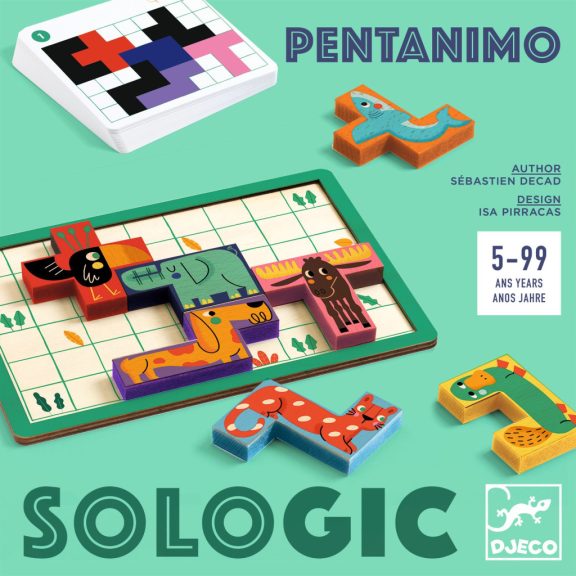 Logikai játék - Hétszer öt - Pentanimo Logikai játék - Hétszer öt - Pentanimo