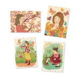 Djeco Festés és színezés filctollal - Kert varázs - Spellbound