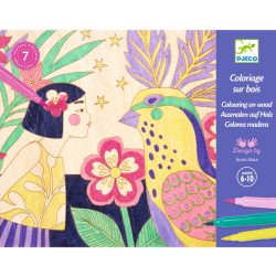   Djeco Művészeti műhely - Színező lánykák - Sweet girls