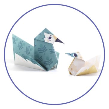 Origami - Állati család - Family
