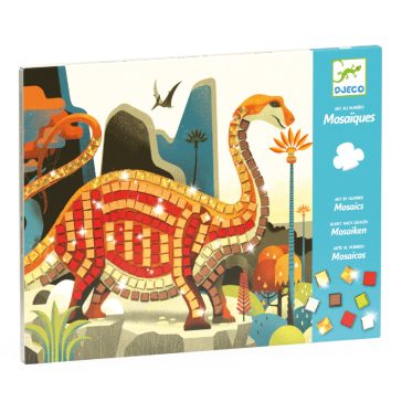 Mozaikkép készítés - Dínók - Dinosaurs