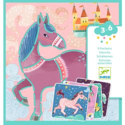 Djeco Rajzsablonok - Lovak - Horses