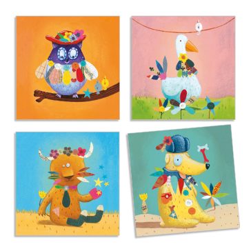   Matricázó képkészítés - Alkoss állatokat! - Create animals