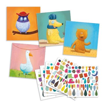   Matricázó képkészítés - Alkoss állatokat! - Create animals