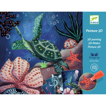   Művészeti műhely, 3D festés - Mélytengeri csodák - Abysses
