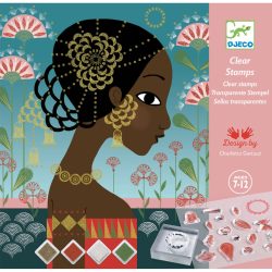   Djeco Kreatív nyomdakészlet - Minták és dekorációk - Patterns and decorations