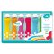 Marok filc készlet 6 színben - Pontozó színezés - 6 foam markers