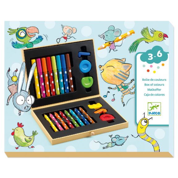 Kicsik színes készlete - Box of colours for toddlers Kicsik színes készlete - Box of colours for toddlers