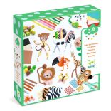 Djeco Kreatív készlet - Vadon élő állatok - Jungle Animal Creation Box